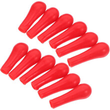 120 Stück Latex-Pipettenballons mit roter Kappe für den Flüssigkeitstransfer in Laboren für Chemieunterricht