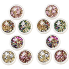 Rhinestone Nail Sticker Set Nail Charms and Gems Includes and Studs for Home and Salon Manicure Charm Creations