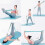 Stretching Straps Yoga mat Carrying Straps Leg Exercise Equipment Stretching Strap for Flexibility 3