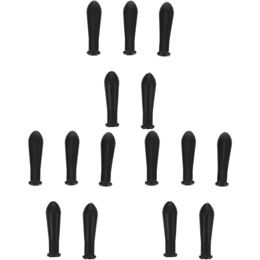 Hkhbjs 15Pcs Silicone Dropper Tips Graduated Caps For Pipettes Laboratory Quality