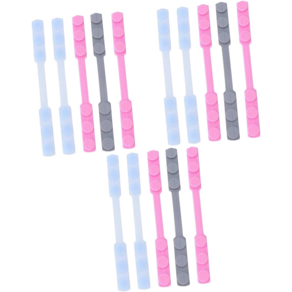 15Pcs Mask Hook Adjustable Mask Extention Hook Ear Saver During Shooting Daily Use Random Color 5455468996108