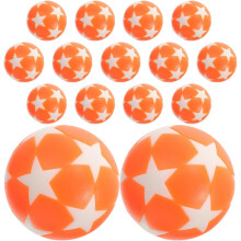 Pelotas de futbolín de repuesto, 15 unidades, mini pelotas de fútbol ecológicas, accesorios resistentes para futbolín.