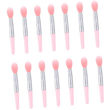 Brocha de labios de silicona, aplicador de labial, sombra de ojos antiadherente para aplicación de mascarilla, herramienta aplicadora de maquillaje