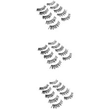 15 par naturalnych, gęstych rzęs, sztuczne rzęsy, wydłużone końcówki oczu