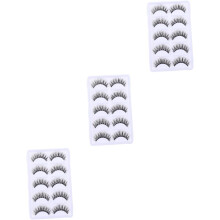 15 Paar dichte, künstliche Wimpernstreifen für den täglichen Gebrauch