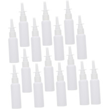 15 kleine Reise-Sprühflaschen 50 ml, tragbare, nachfüllbare Kosmetikflaschen für Toilettenartikel und Outdoor-Aktivitäten