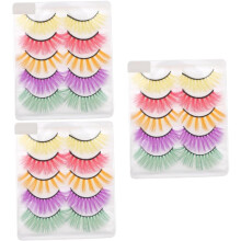 15 Paar künstliche Wimpernverlängerungen für Cosplay-Party-Make-up – für einen natürlichen, langen Wimpernlook bei verschiedenen Anlässen