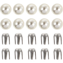 150 conjuntos 10mm remachetes redondo remachetes roupas embelezamento com quatro- fixador para roupas e saco