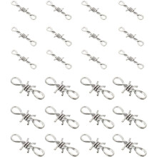 30 pendentifs à épines pour la création de bijoux DIY (bracelets, colliers, etc.)
