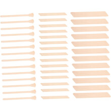 150 bâtonnets de cire pour le corps et applicateurs de cire de forme irrégulière, petits, grands et carrés. Spatules à cire