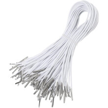 Cordon élastique barbelé, boucle extensible réglable avec extrémités métalliques, 150 pièces C