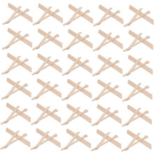 150 bâtonnets de cire et spatules applicatrices, petits et grands outils d'épilation carrés en bois