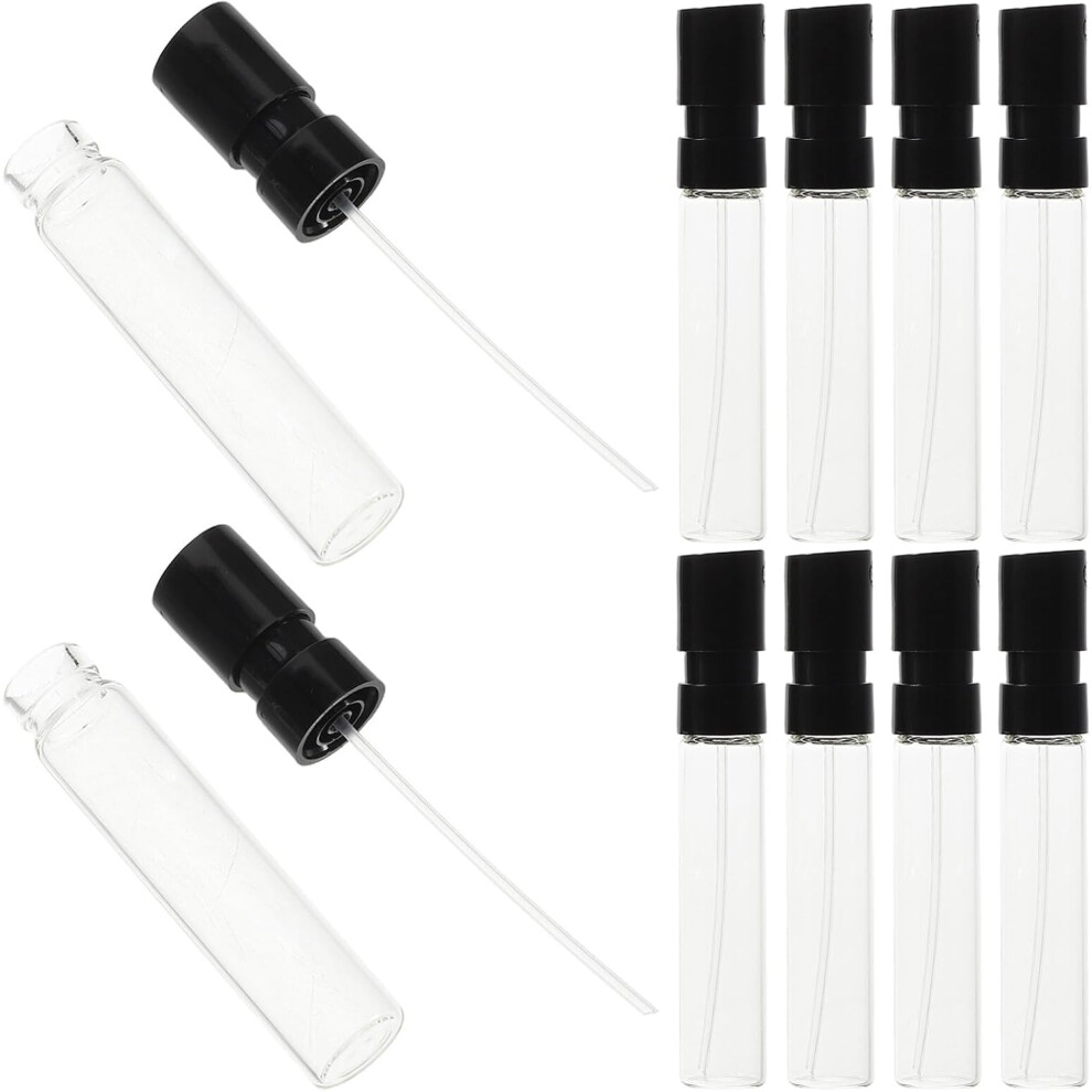 Hkhbjs 15Ml Glass Perfume Atomizer Spray Bottles 15Pcs Refillable Travel Mini Spray Bottles Leak-Proof Pocket
