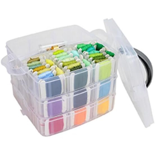 Embroidery Threads Kit 150 Colors with Board Winding, Embroidery Tools Kit