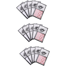 15 feuilles d'autocollants pour le visage, strass pour les yeux, bijoux pour le corps et le visage, pour les fĂŞtes et les festivals.