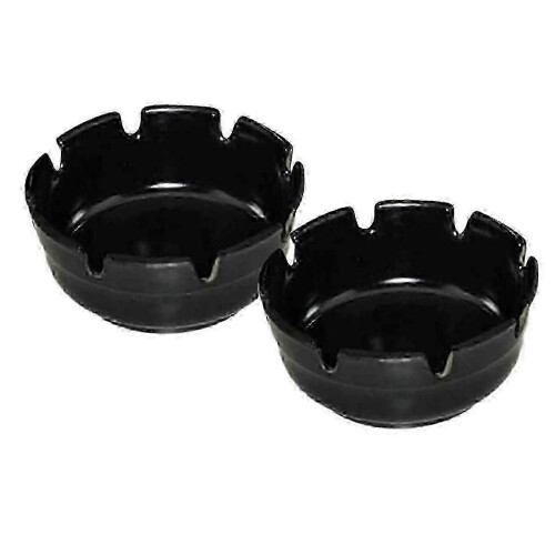 3-Piece Set of Anti-Fall and Non-Breakable Ashtrays,Perfect for Bar/Restaurant Use- & Stackable 1