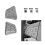 Low Matching Black Multifunction Steering Wheel Switch Button for ML W164 B W245 R 2