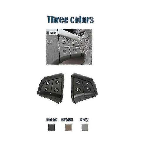 Low Matching Black Multifunction Steering Wheel Switch Button for ML W164 B W245 R 2
