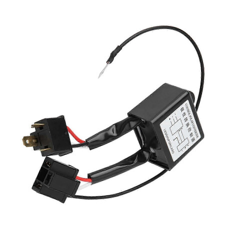 2pcs LED Negative Converter Polar Negative Switch Harness Adaptor Reversed Polarity for H4 2
