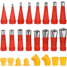 Wiederverwendbares Edelstahl-Dichtungswerkzeug-Set mit Düsenaufsätzen