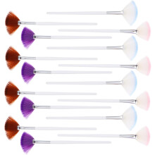 16 buc pensule de machiaj în formă de evantai pentru kit cosmetic pentru aplicarea măștii faciale