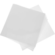 15 feuilles de pochoirs vierges en polyester, réutilisables et translucides, pour loisirs créatifs.