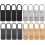 16Pcs Metal Zipper Pull Replacement Kit with Pull Tabs for Jackets, Backpacks, Handbags, and Suitcases 1