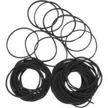 1600 elastici in gomma ad alta elasticità, resistenti e ideali per organizzare cartelle e documenti in ufficio.