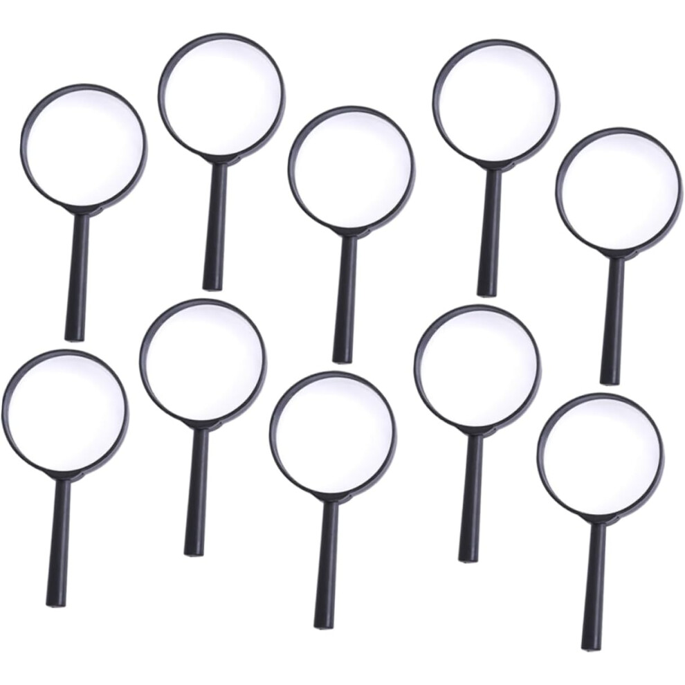 Hkhbjs 18Pcs Handheld Magnifier For Boy Girl And Seniors Lightweight Portable Glass