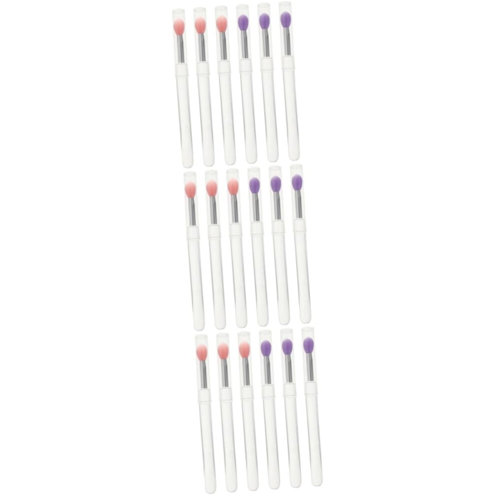 Hkhbjs 18Pcs Silicone Lip Brush Caps For Lip Mask Gloss Application Eyeshadow Brush Tools For Makeup Application Makeup