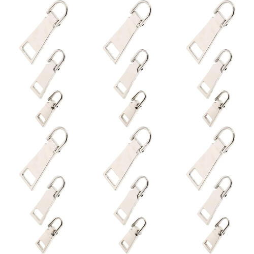 18pcs Zipper Pull Replacement Kit for Luggage Backpacks and Jackets