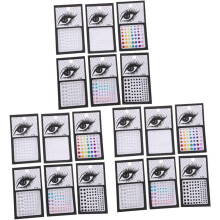 18 feuilles d'autocollants strass pour le visage, bijoux de maquillage