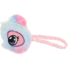 Antifaz de animales de dibujos animados para niñas y mujeres, funda de felpa para dormir, siesta y viajes, suave y adorable piel sintética.