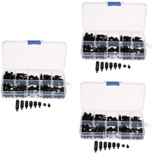 540-teiliges Nylon-Schraubenmuttern-Abstandshalter-Set, Nylonschrauben und -muttern