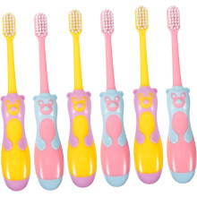 18er-Pack Zahnbürsten für Jungen und Mädchen mit Cartoon-Borsten – Mundpflege-Set