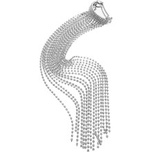 Elegante Haarspange mit Strasskette und Quasten – funkelnder Haarschmuck für Damen