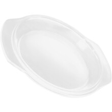 Coperchio in vetro resistente al calore da 15,9 cm, protezione antispruzzo per forno a microonde e vaporiera.