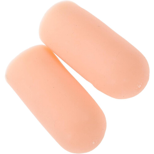 Maniche protettive in gel di silicone per le dita, ideali per pelli screpolate e vesciche.