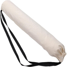 Bolsa de yoga de gran capacidad con cierre de cordón y dos esterillas de yoga.