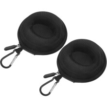2er-Pack professionelle Uhrenreiseetuis, Outdoor-Uhrenhalter aus schwarzem EVA-Material, multifunktionale Rillen verhindern das Verrutschen