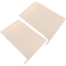2 Stück Kühlbeutel aus Canvas-Material, geeignet für Crushed Ice, praktisch zum Mitnehmen, schützt den Schreibtisch, tragbar