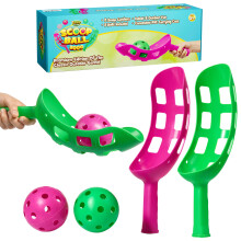 YoYa Toys Scoop Ball Set - Toss & Catch Game for Kids - Outdoor Fun, Beach Toys - Ideal for Field Day, Summer Activities, PE Equipment, Backyards, Par