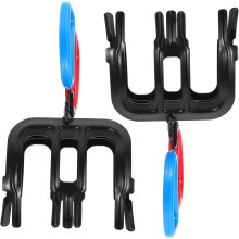 2pcs Large Three-Tooth Fish Grabber Iron Clamp Fish Grip Holder Controller Fishing Tool