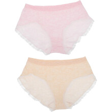 2er-Pack Damen-Baumwollslips, bequeme Slips für Damen, atmungsaktive Höschen, nahtloses Design