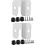 2 Set Stainless Steel Dartboard Bracket Kit Wall Mount Hanger 1