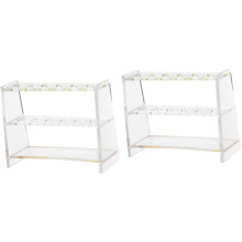 2er-Set ergonomischer Reagenzglasständer für Schullabore, abnehmbar und robust