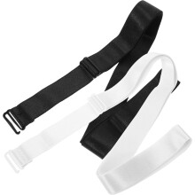 Elastischer Hemdgürtel, 2er-Pack, verstellbar, für Damen, bequeme Passform, geeignet für Partys und den Alltag
