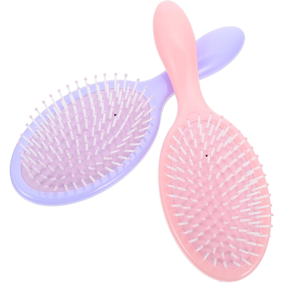 Hkhbjs Unisex 2Pcs Airbag Massage Comb For Scalp Detangling Abs Hair Combs