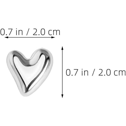30pcs Heart-Shaped Thumbtack Decorative Tacks Heart Push Tacks 1