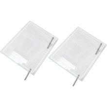 Acryl-Schreibtafel mit 2 Stiften (7 cm)